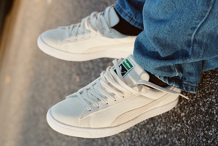 Butter Goods Reworks the PUMA Basket VTG With Full Corduroy Uppers
