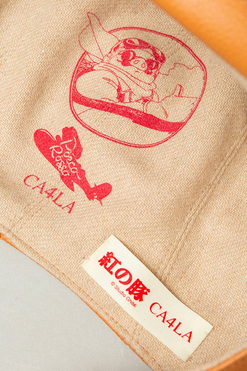 CA4LA Studio Ghibli Porco Rosso Collection hats accessories animation films Japan Japanese  Hayao Miyazaki leather flying 