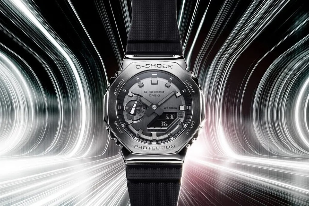 casio gshock stainless steel metal casioak gm 2100 watches timepiece digital quartz accessories 