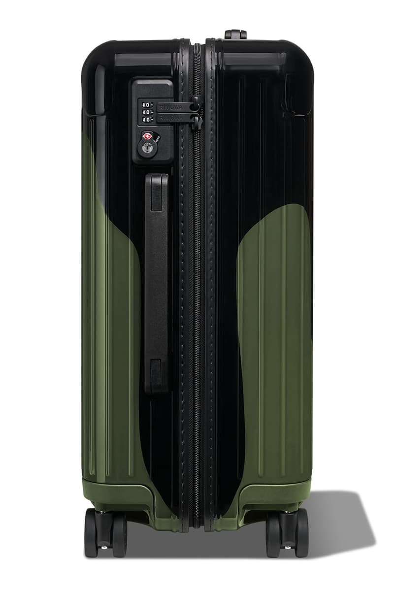 Chaos x RIMOWA Essential Cabin Suitcase Carry On Luggage Collaboration London Based Label Brand Luxury Travel Essentials Tags Storage Accessories