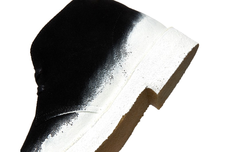 Clarks Originals Desert Boot "Paint Pack" Info black white release info SVC