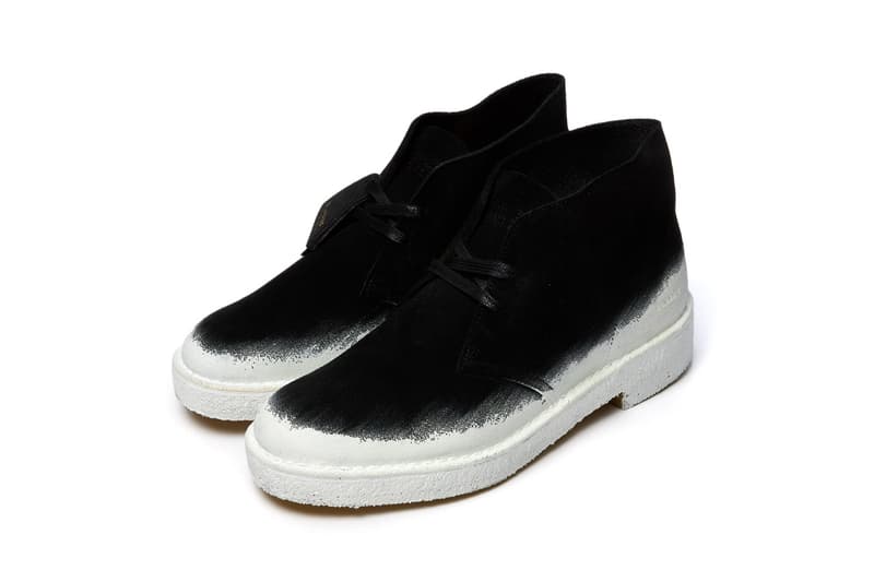 Clarks Originals Desert Boot "Paint Pack" Info black white release info SVC