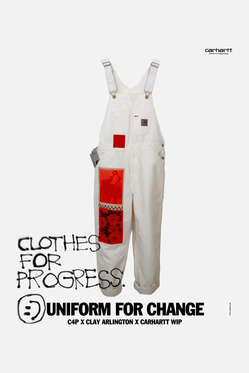 Clothes for Progress Clay Arlington Carhartt WIP Uniform for Change C4P Solidarity Black Community Social Injustices Capsule Collection Release Information Drop Date Closer Look Lookbook
