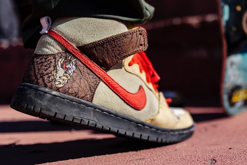 color skates nike sb dunk high kebab and destory custom delivery bags release info store list buying guide photos price 