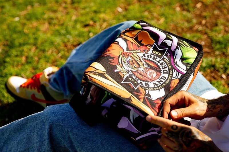 color skates nike sb dunk high kebab and destory custom delivery bags release info store list buying guide photos price 
