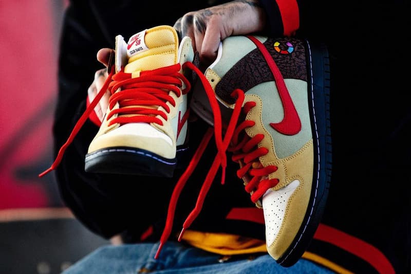 color skates nike sb dunk high kebab and destory custom delivery bags release info store list buying guide photos price 