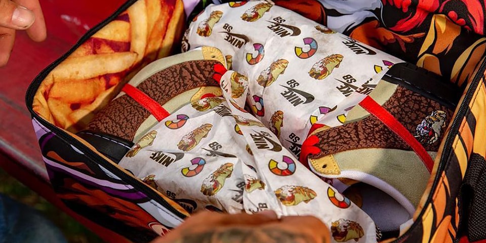 Color Skates Nike SB Dunk High Kebab and Destroy Bags | Hypebeast kebab destroy