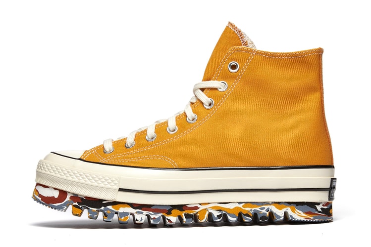 Converse's Chuck 70 Hi "Sunflower Trek" Looks Like It Stepped Into a Painter's Palette
