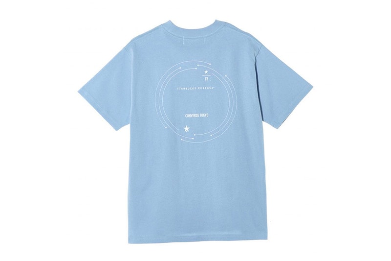 Converse x Starbucks Reserve Roastery Collab Info design Japan coffee mugs t-shirts vase bucket bag sliver black light blue
