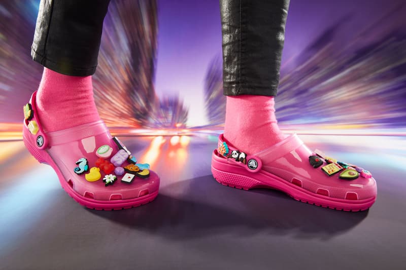 Crocs Classic Translucent Clog Digital Aqua Candy Pink White Jibbitz Charms Gummy Rainbow Pineapple Peach Daisy Strawberry See Through Clear Socks Sandals Closer Look Release Information Drop Date Japan