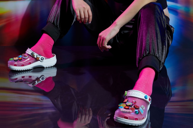 Crocs Classic Translucent Clog Digital Aqua Candy Pink White Jibbitz Charms Gummy Rainbow Pineapple Peach Daisy Strawberry See Through Clear Socks Sandals Closer Look Release Information Drop Date Japan
