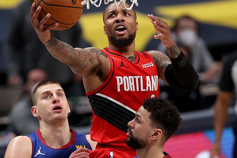 Damian Lillard Second on NBA Current Active Players Single Game Playoff Scoring Leader Board Portland Trailblazers