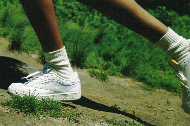 white reebok sneakers for women