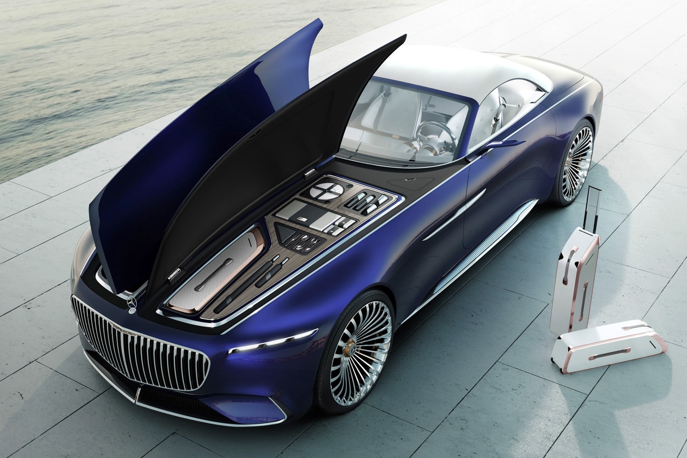 dc comics the flash Ezra Miller Michael Keaton bruce wayne Vision Mercedes-Maybach 6 Cabriolet news supercars concepts 