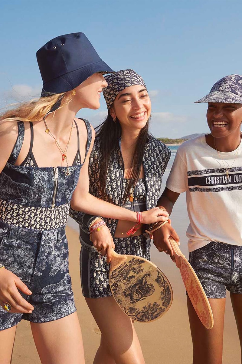 'Dioriviera' Dior Summer Capsule Collection summer essentials home outdoors surfboards parasols hammocks cushions lvmh maria grazia chiuri