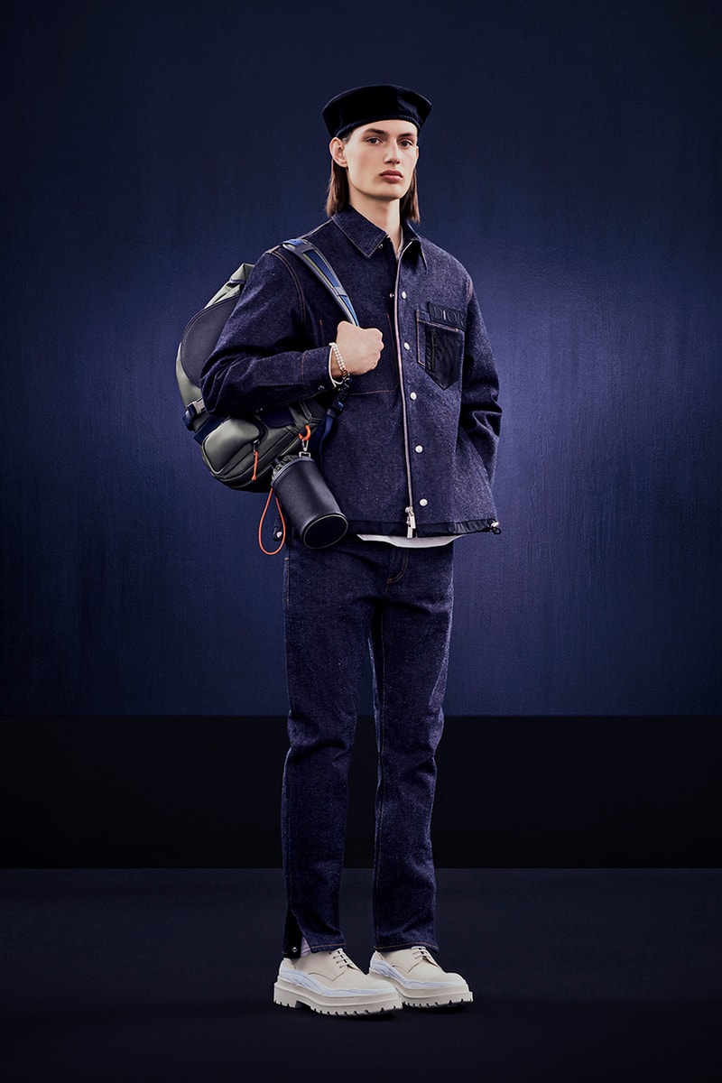 sacai chitose abe dior kim jones collaboration release information saddle bag universe footwear apparel ready to wear