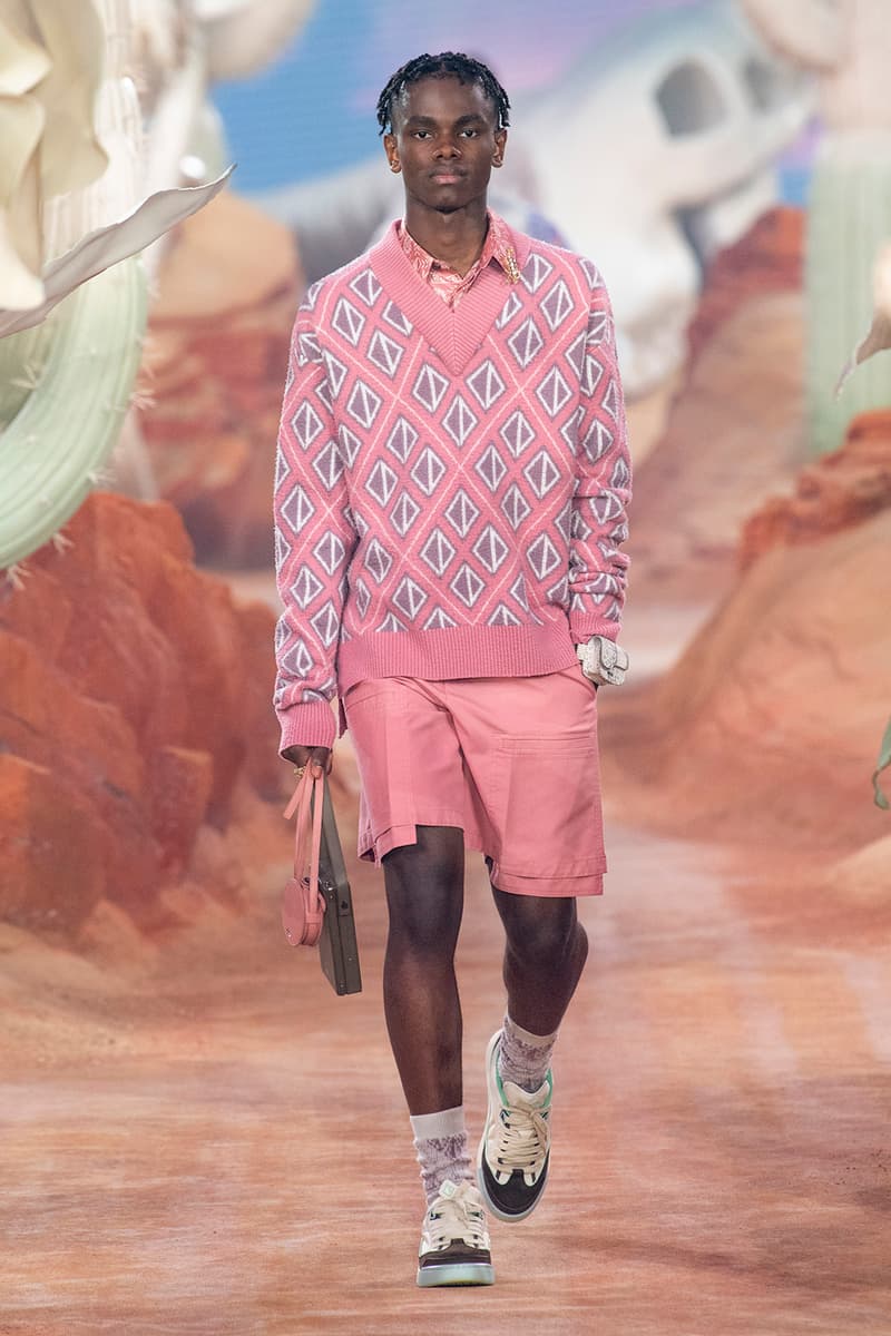 cactus jack travis scott dior masculino verão 2022 kim jones paris fashion week detalhes informações primeiro olhar