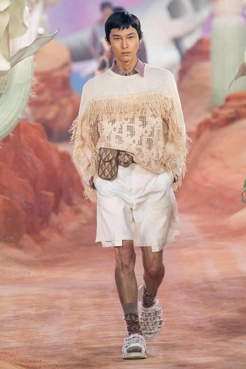 cactus jack travis scott dior men's summer 2022 kim jones paris fashion week details information first look