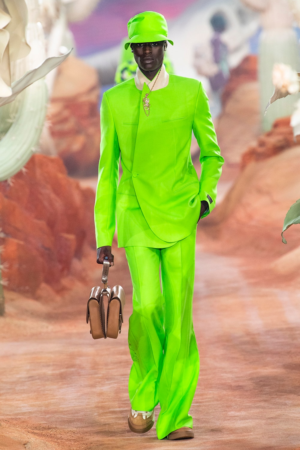 Kim Jones Recreates Christian Dior's Oblique Men's Suit