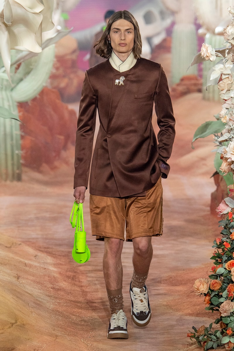 cactus jack travis scott dior men's summer 2022 kim jones paris fashion week details information first look
