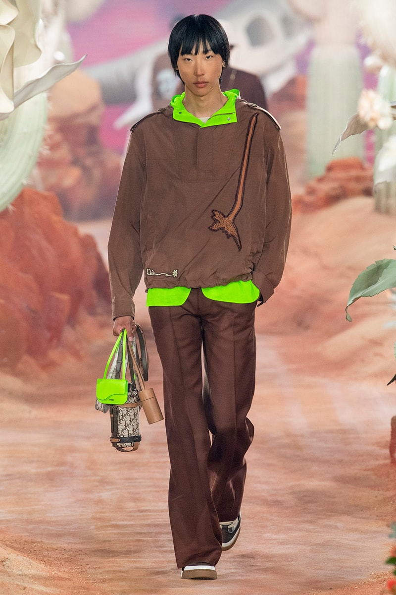 cactus jack travis scott dior men's summer 2022 kim jones paris fashion week details information first look