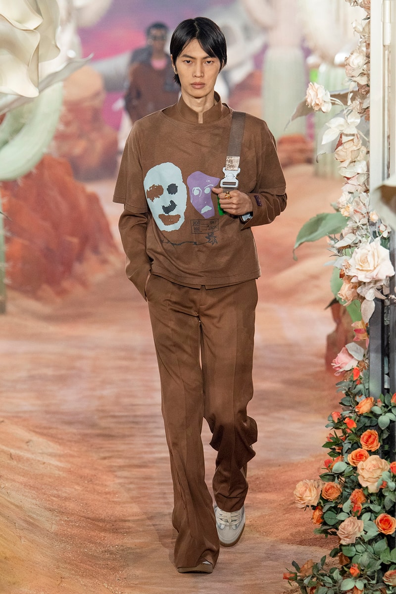cactus jack travis scott dior men's summer 2022 kim jones paris fashion week details information first look