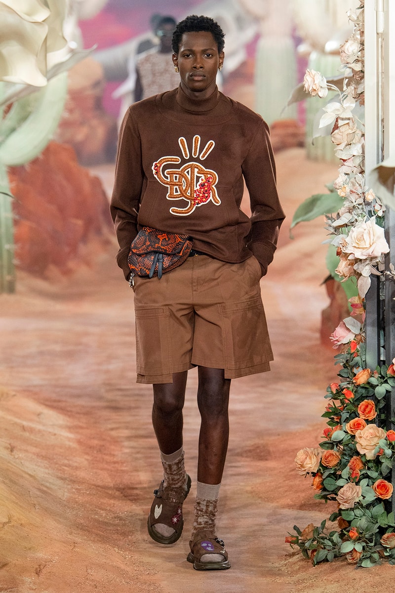 cactus jack travis scott dior men's summer 2022 kim jones paris fashion week details information first look