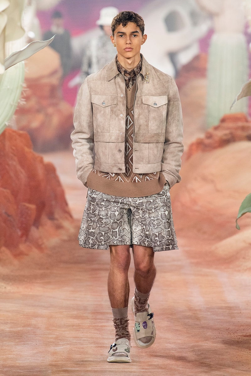 cactus jack travis scott dior men's summer 2022 kim jones paris fashion week details information first look