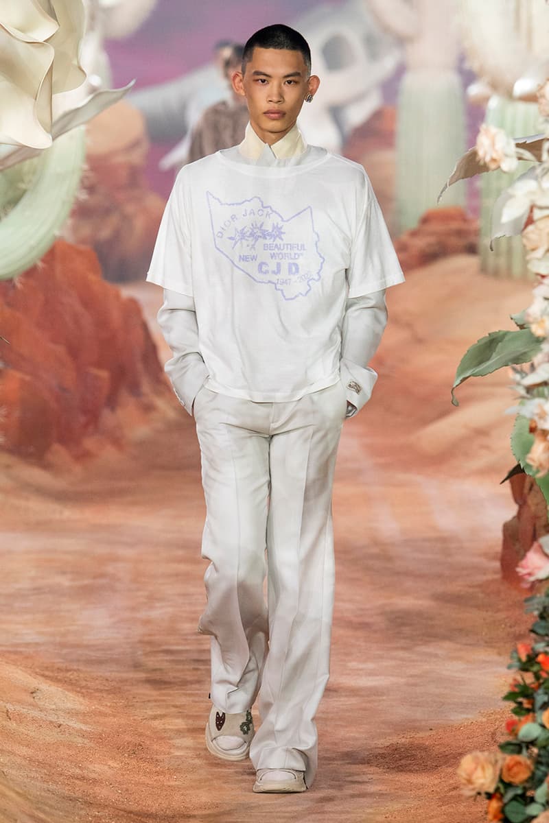 cactus jack travis scott dior masculino verão 2022 kim jones paris fashion week detalhes informações primeiro olhar