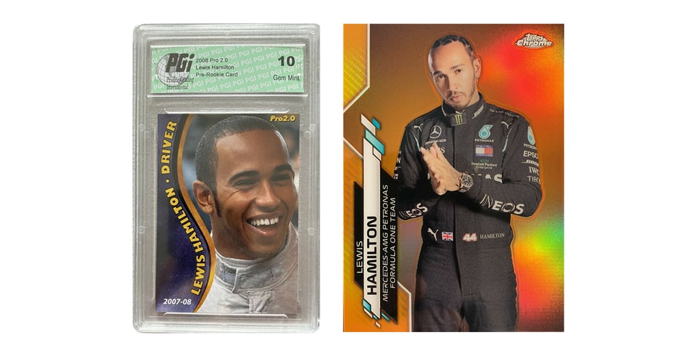 lewis hamilton rare card eBay Top Formula 1 Drivers Trading Card Sales News