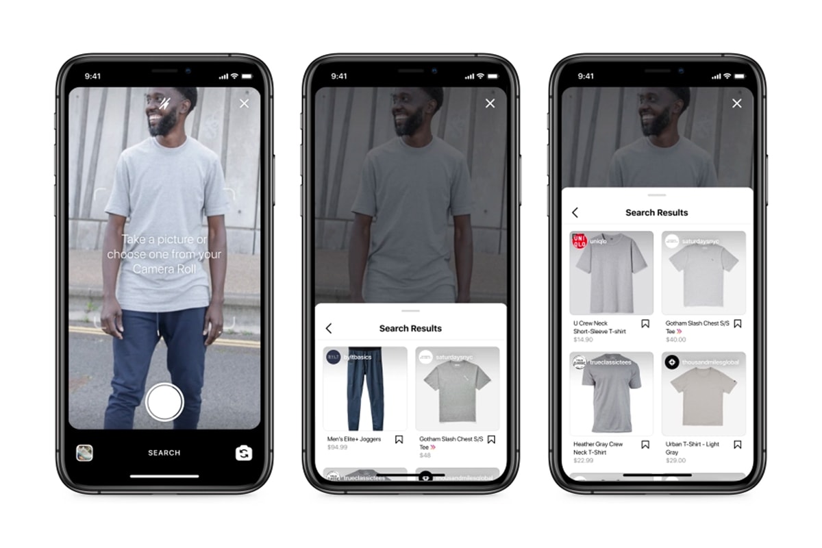 Facebook Is Bringing a New Visual Search Tool for Instagram Shopping whatsapp marketplace snapchat pinterest shoping features live audio room mark zuckerberg facebook shops mark zuckerberg