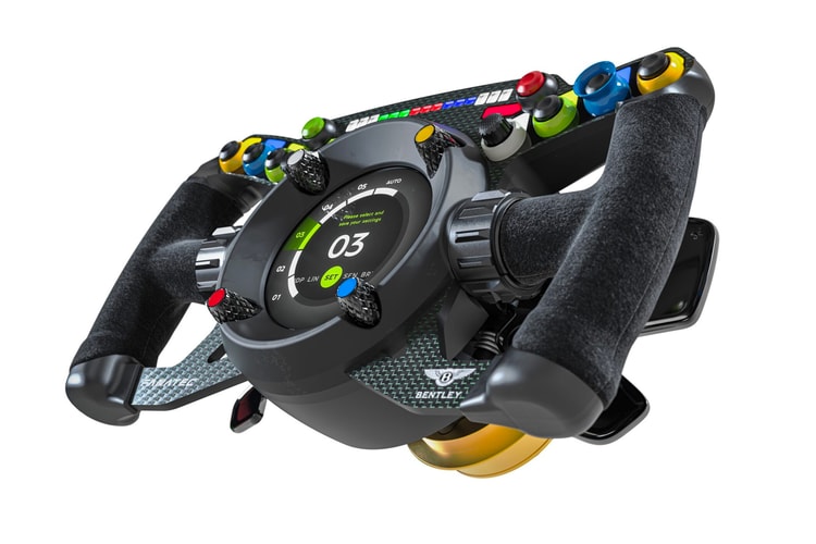 Fanatec's Official Bentley Steering Wheel Can Be Used For Both Racing Sims and the Actual Continental GT3