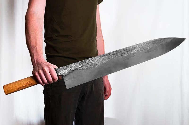 Watch Faraway Forge Craft the World's Largest Chef's Knife