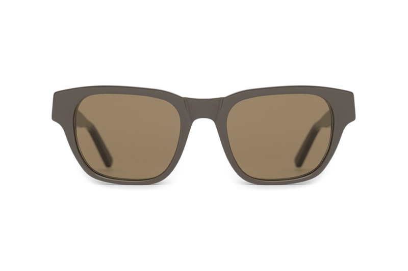 Fear of God and Grey Ant Debuts The 1983 Sunglasses Frames Jerry Lorenzo 80's Carl Zeiss lenses Italian cellulose acetate American classic polished black taupe
