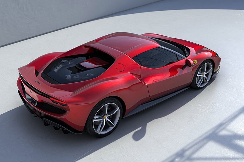ferrari 296 gtb v6 hybrid powertrain 819 horsepower supercar hypercar 