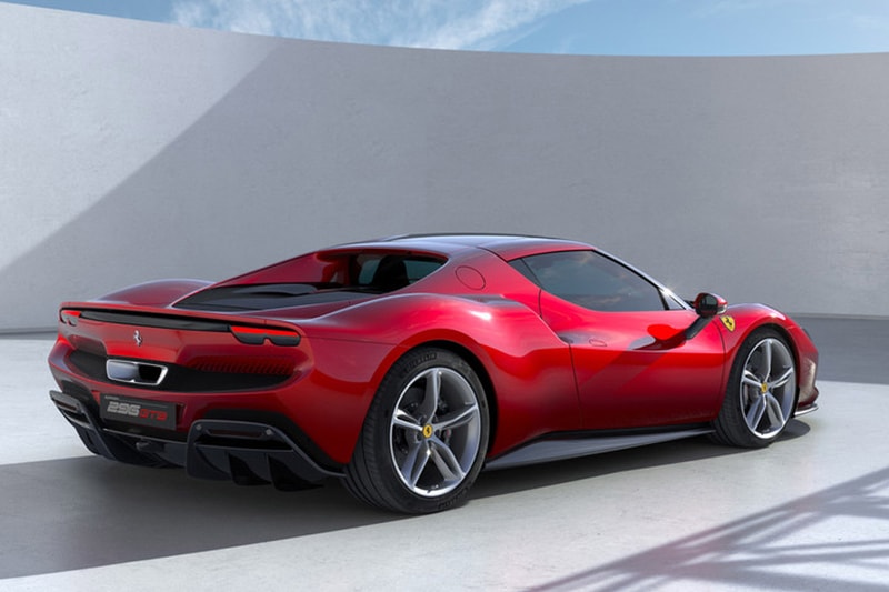 ferrari 296 gtb v6 hybrid powertrain 819 horsepower supercar hypercar 