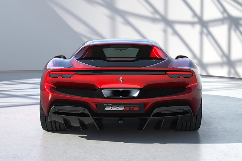 ferrari 296 gtb v6 hybrid powertrain 819 horsepower supercar hypercar 