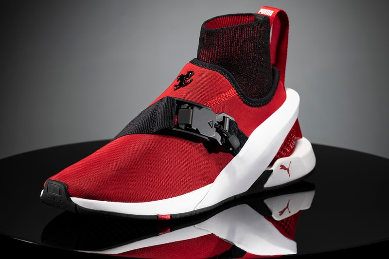 Ferrari x PUMA ION F Prancing Horse Maranello Red Shoe Sneaker Footwear Trainer Collaboration Sportswear Sportscar SF90 Stradale Release Information