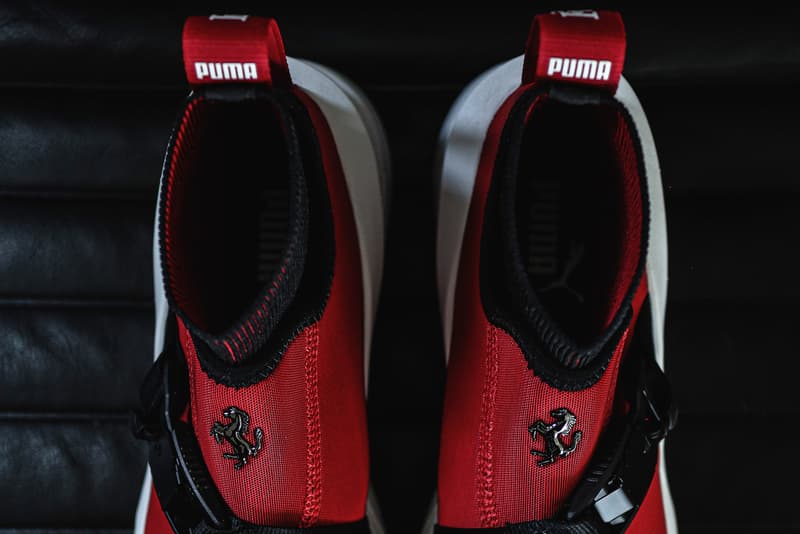 Ferrari x PUMA ION F Prancing Horse Maranello Red Shoe Sneaker Footwear Trainer Collaboration Sportswear Sportscar SF90 Stradale Release Information