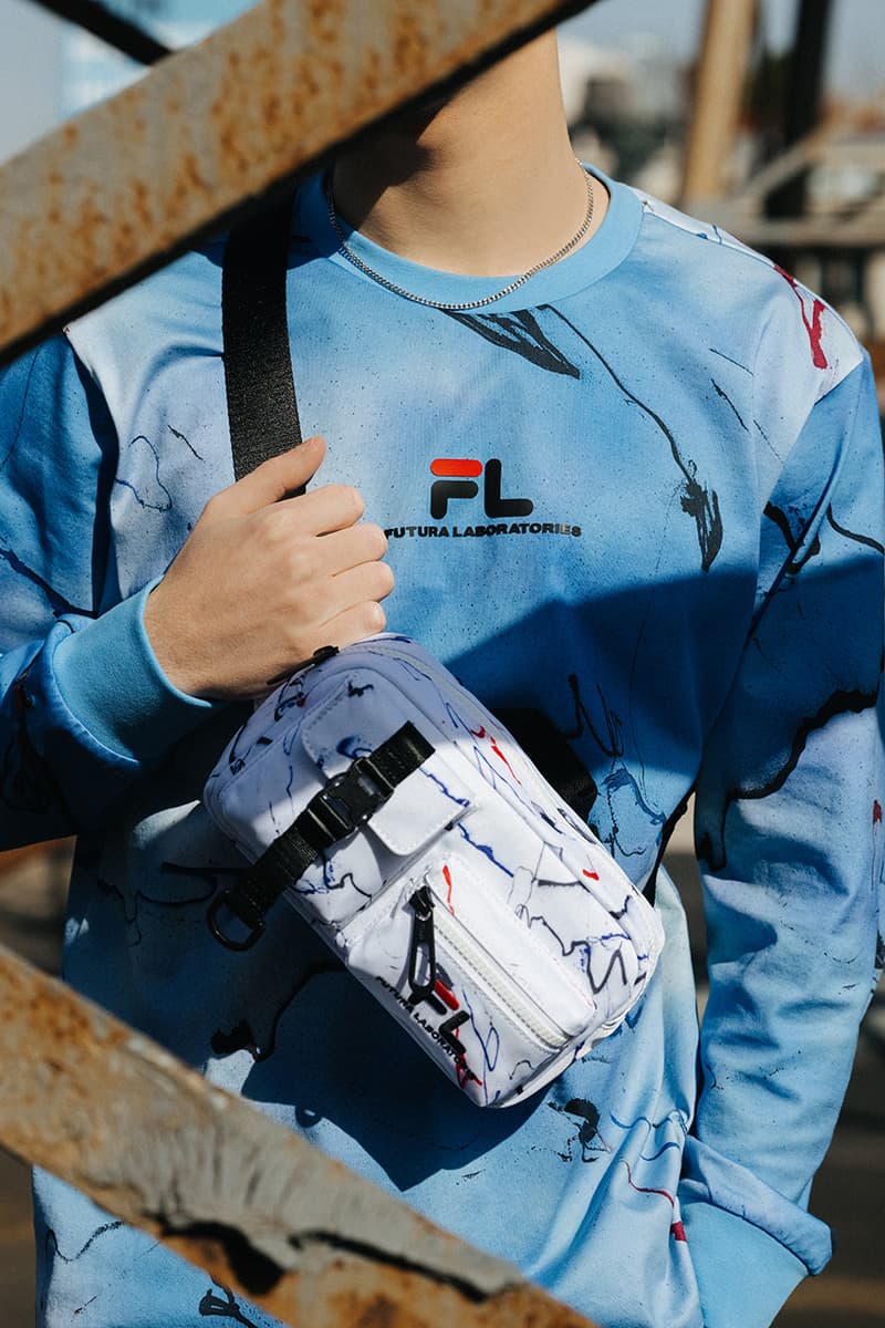 FILA FUSION X Futura Laboratories Unveil Graffiti-Inspired Collection