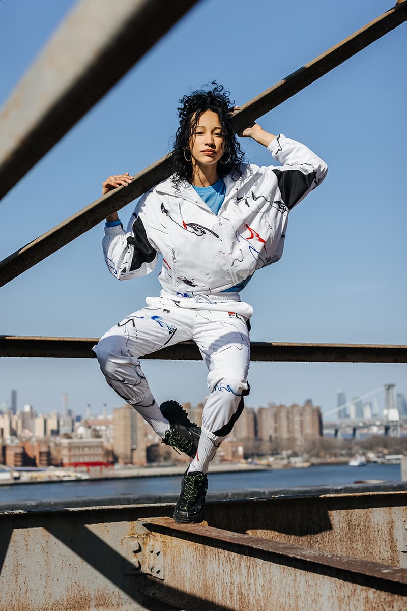 FILA FUSION X Futura Laboratories Unveil Graffiti-Inspired Collection