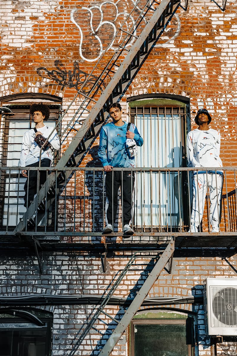 FILA FUSION X Futura Laboratories Unveil Graffiti-Inspired Collection