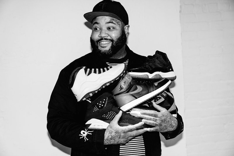 frank cooke air michael jordan brand 19 suede sample multi color red purple volt black salmon pink blue gray official release date info photos price store list buying guide