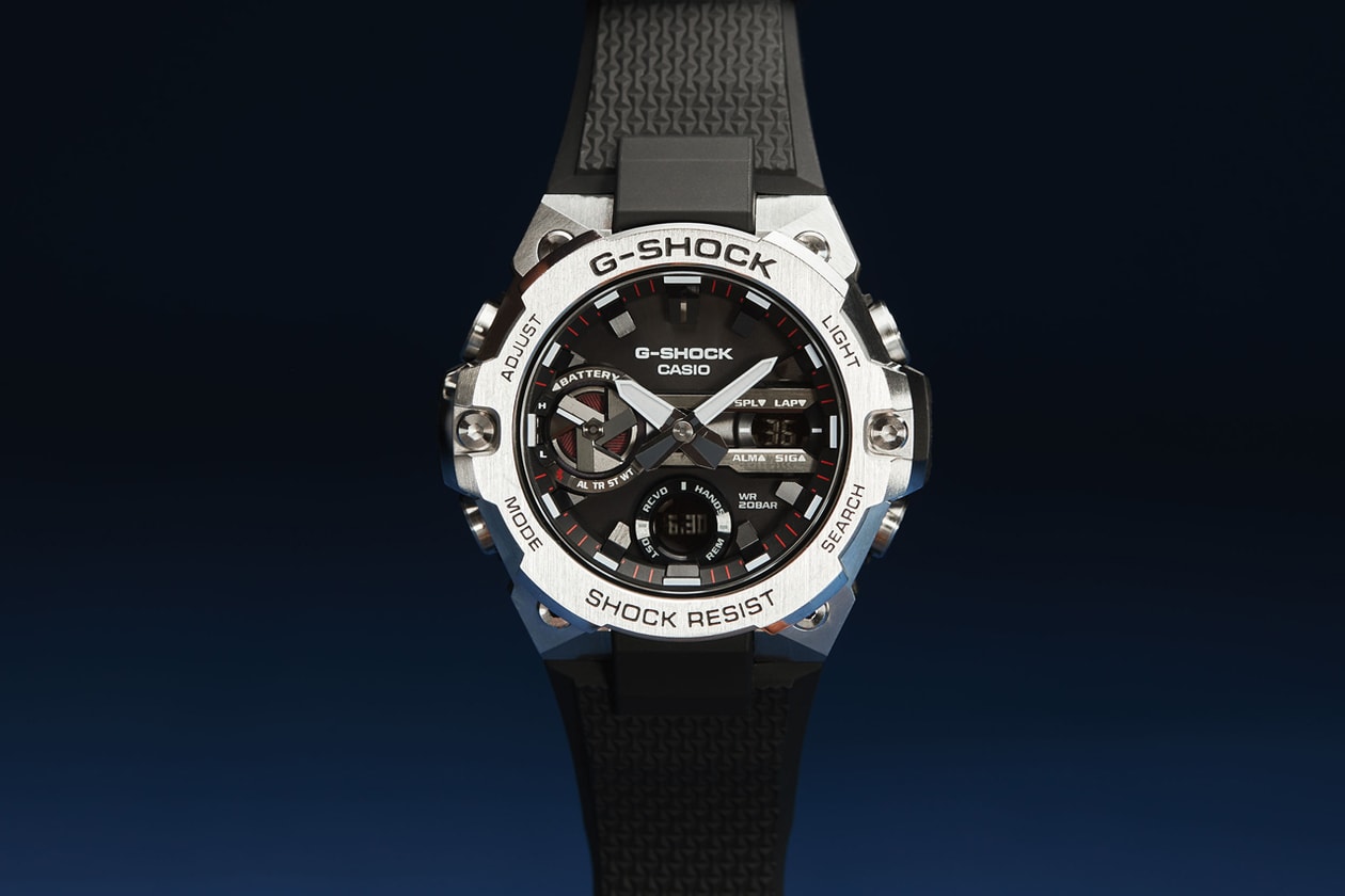 지샥, 메탈 감성의 GST-B400-1A 공개  g-shock newest metallic watch