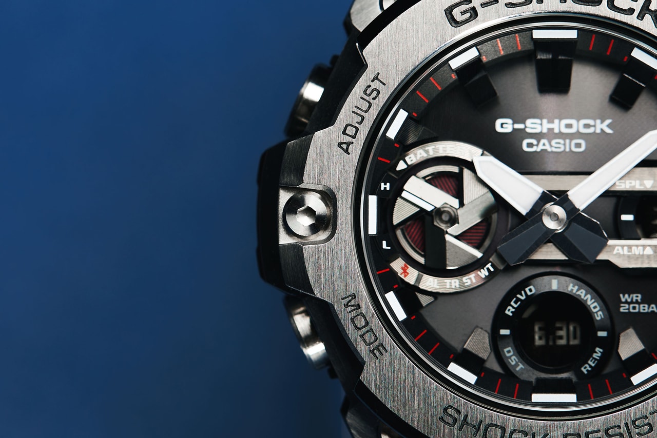 G-Shock GST-B400-1AER Men's Bluetooth Black Resin Strap Watch