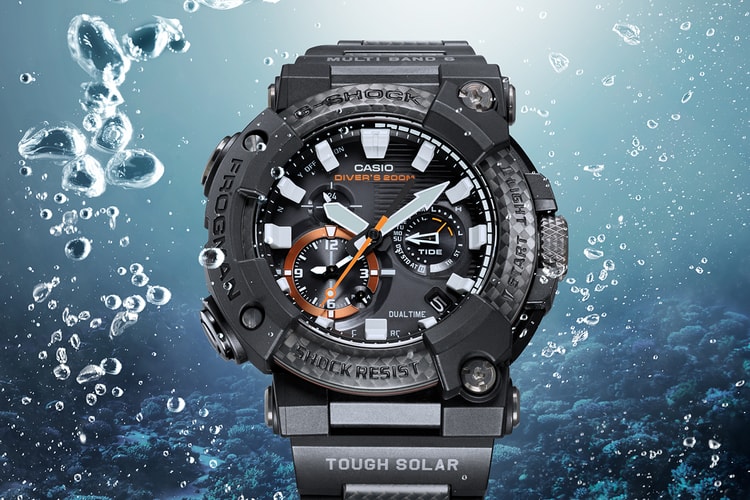 G-SHOCK Drops Two Frogman Dive Watches With Lightweight Composite Bracelets