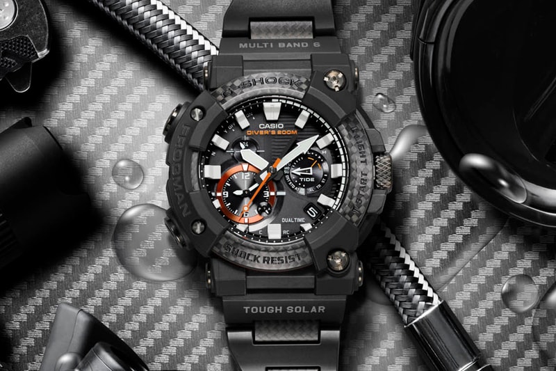 G-SHOCK представляет композитные браслеты для коллекции Frogman Master of G