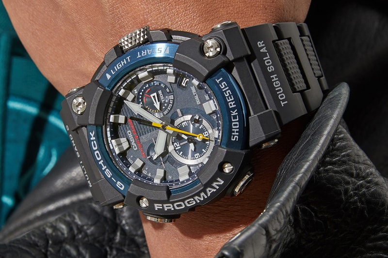 G-SHOCK представляет композитные браслеты для коллекции Frogman Master of G