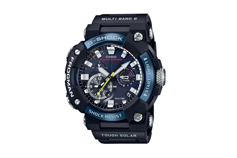 G-SHOCK представляет композитные браслеты для коллекции Frogman Master of G