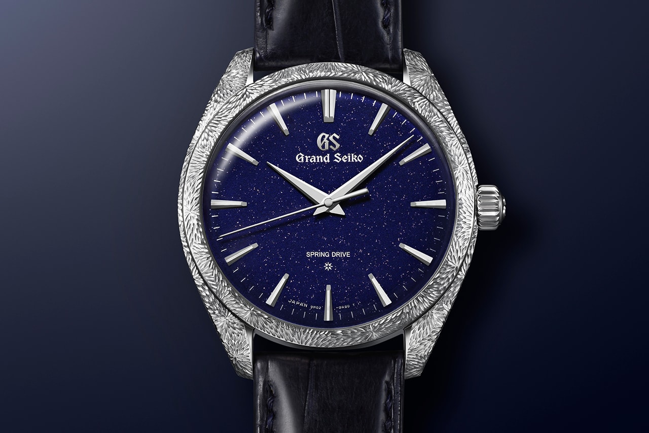 Engraved Platinum Case and Complicated Night Sky Dial Make For Most Decorated Grand Seiko in Modern Times
